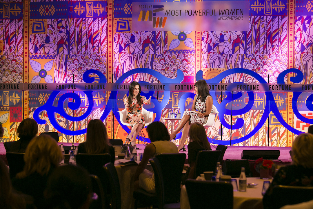 A still frame of the conference